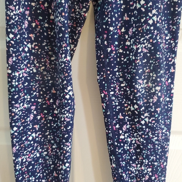 Eddie Bauer Blue and Pink Performance Leggings. Size L. #GR - Picture 6 of 7